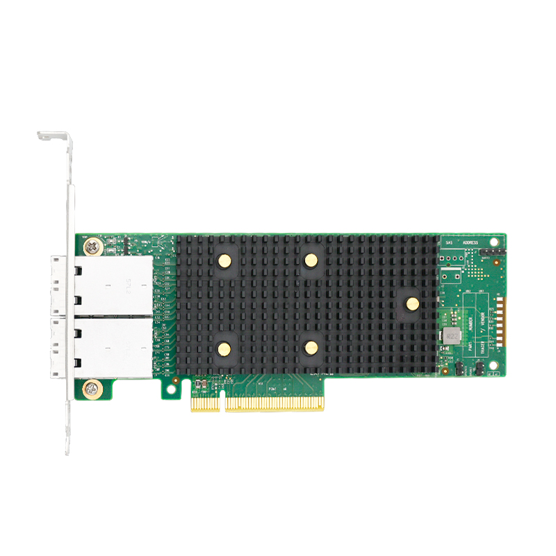 LRTA9C24-16E PCIe x8 转 16口SAS/SATA3扩展卡